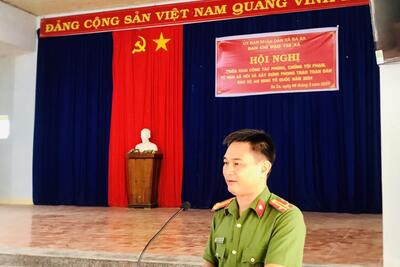 HỘI NGHỊ TRIỂN KHAI CÔNG TÁC PHÒNG CHỐNG TỘI PHẠM, TỆ NẠN XÃ HỘI VÀ XÂY DỰNG PHONG TRÀO TOÀN DÂN BẢO VỆ AN NINH TỔ QUỐC NĂM 2024